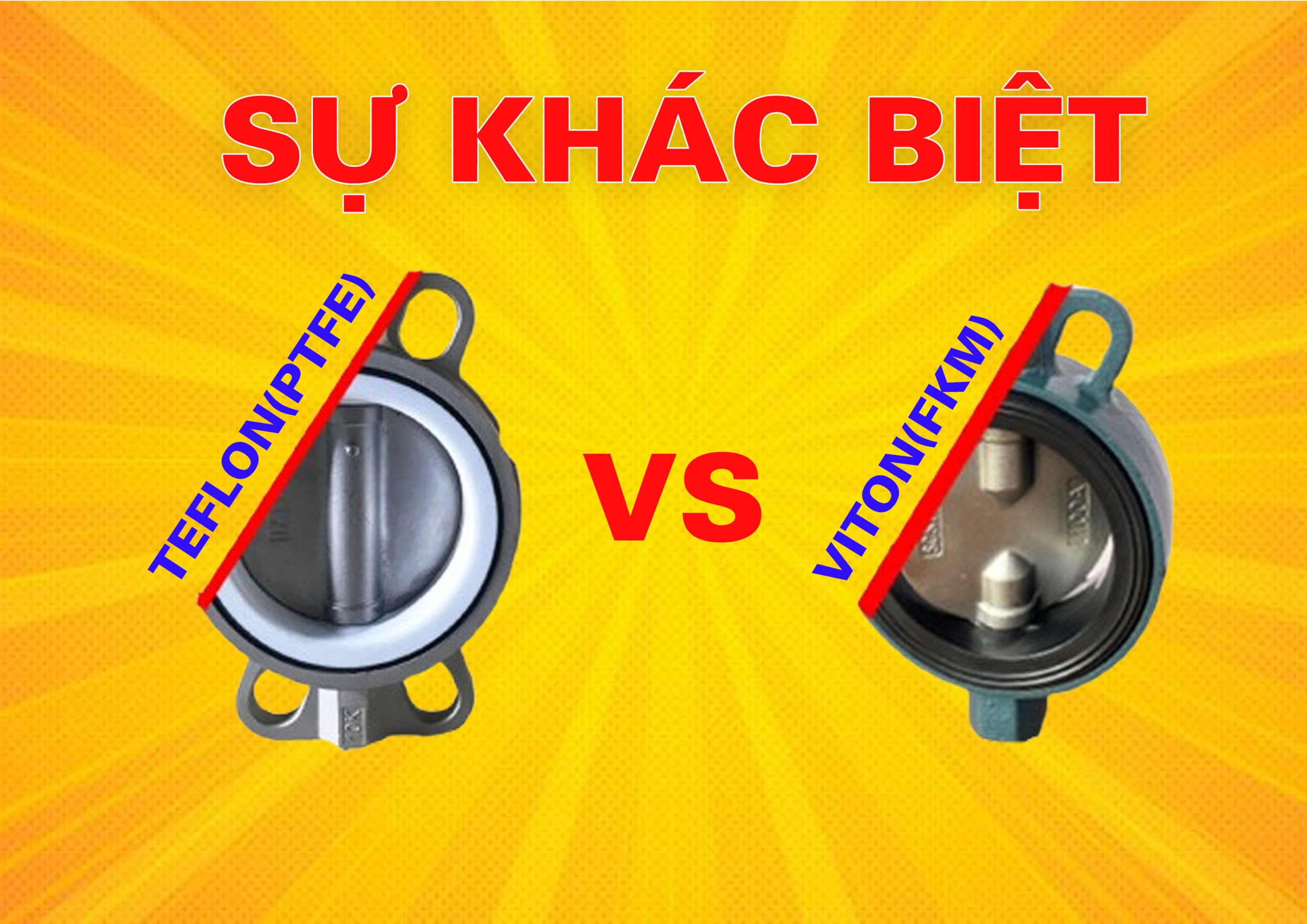 Sự khác biệt giữa Teflon và Viton là gì?