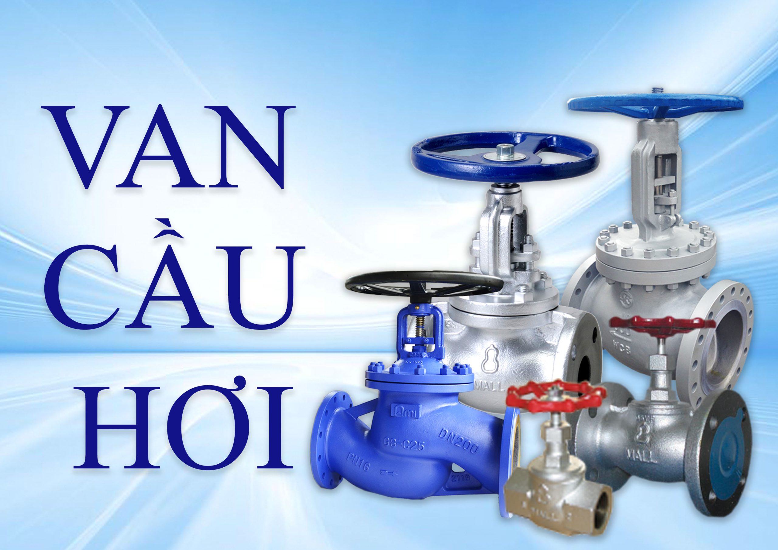 VAN CẦU HƠI ( VAN DÙNG CHO NỒI HƠI )