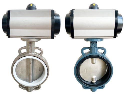 van bướm điều khiển khí nén