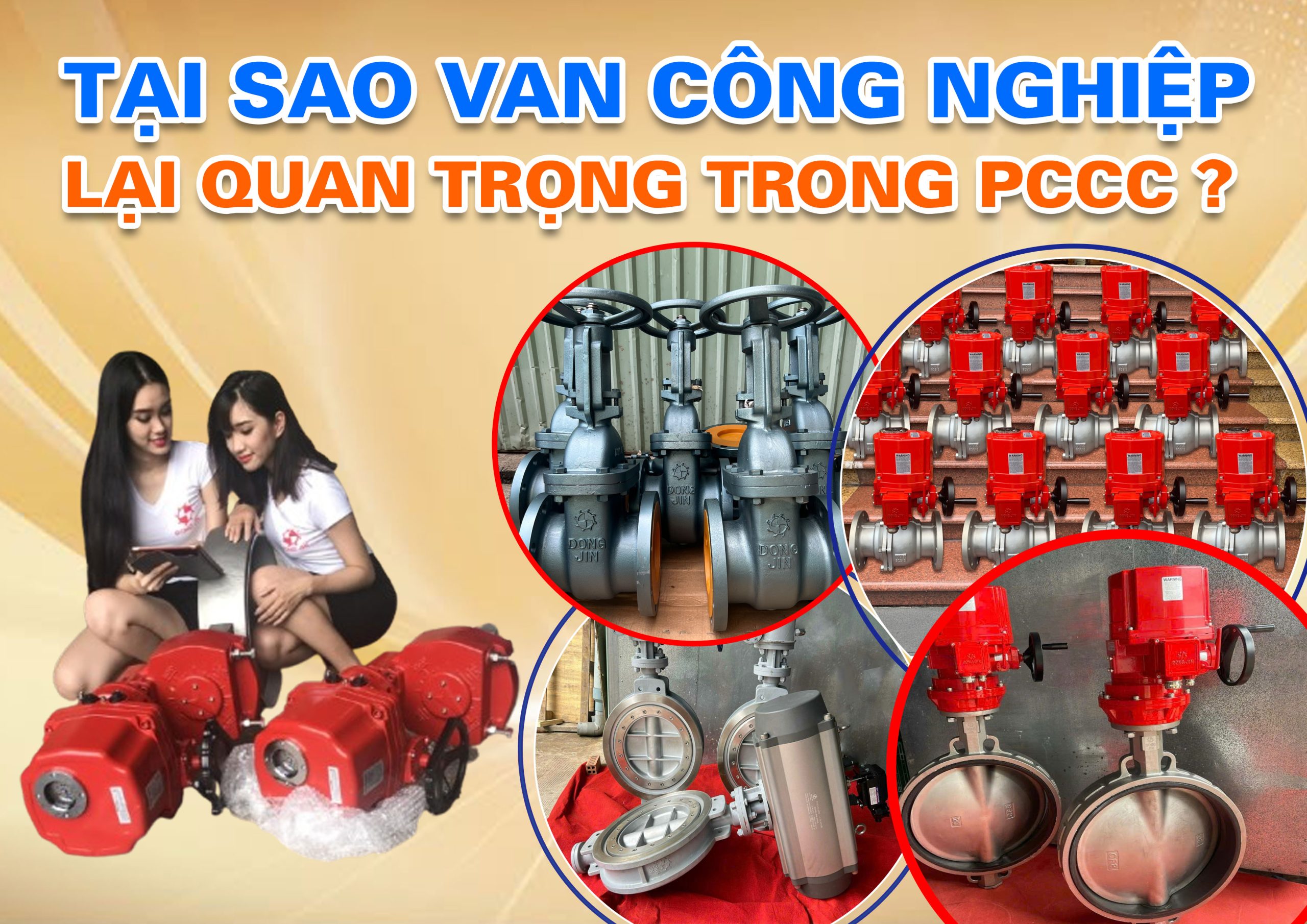 Tại Sao Van Công Nghiệp Là Một Trong Những Thiết Bị Quan Trọng Trong Hệ Thống PCCC?
