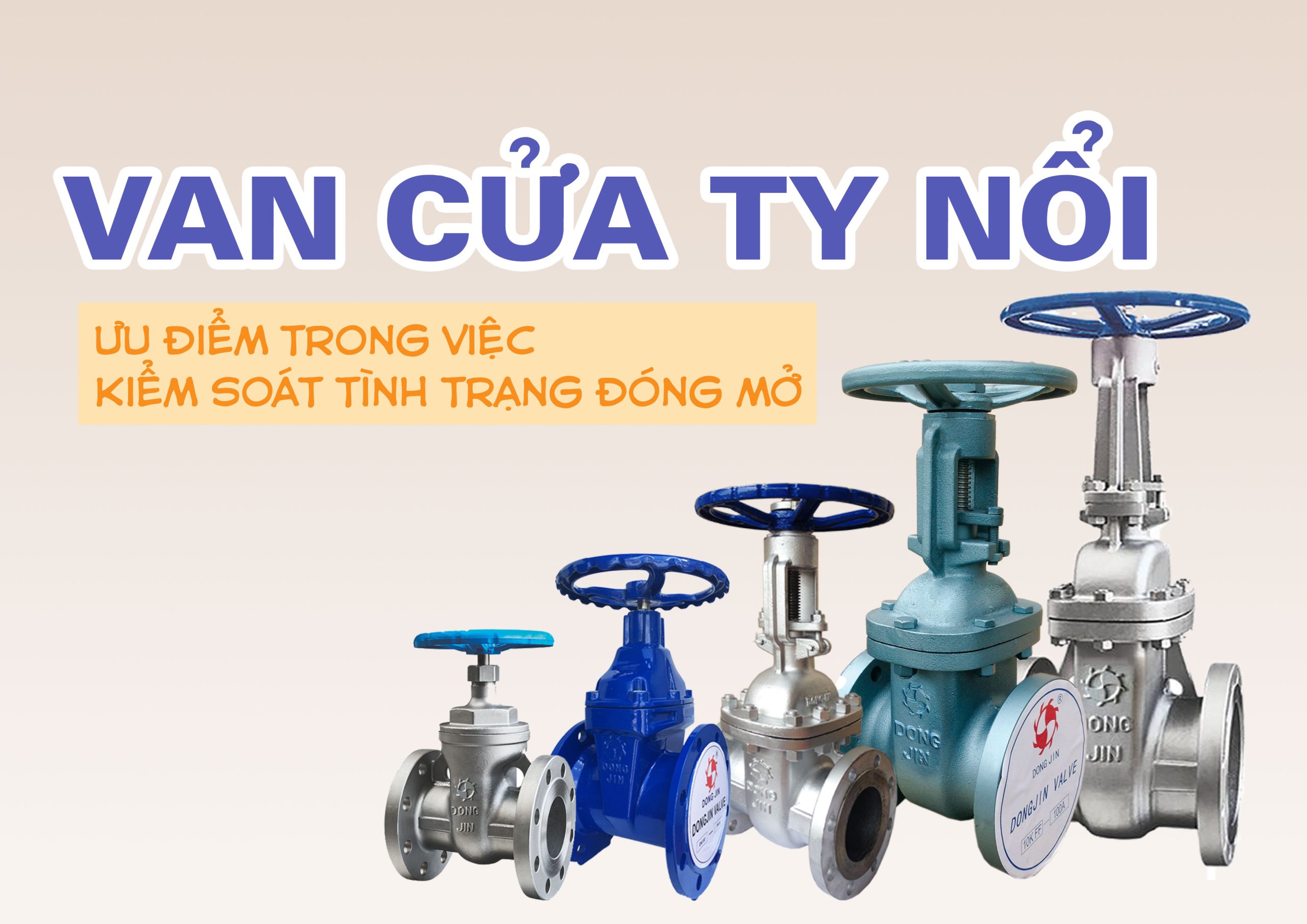 Van cửa ty nổi – Ưu điểm trong việc kiểm soát tình trạng đóng mở