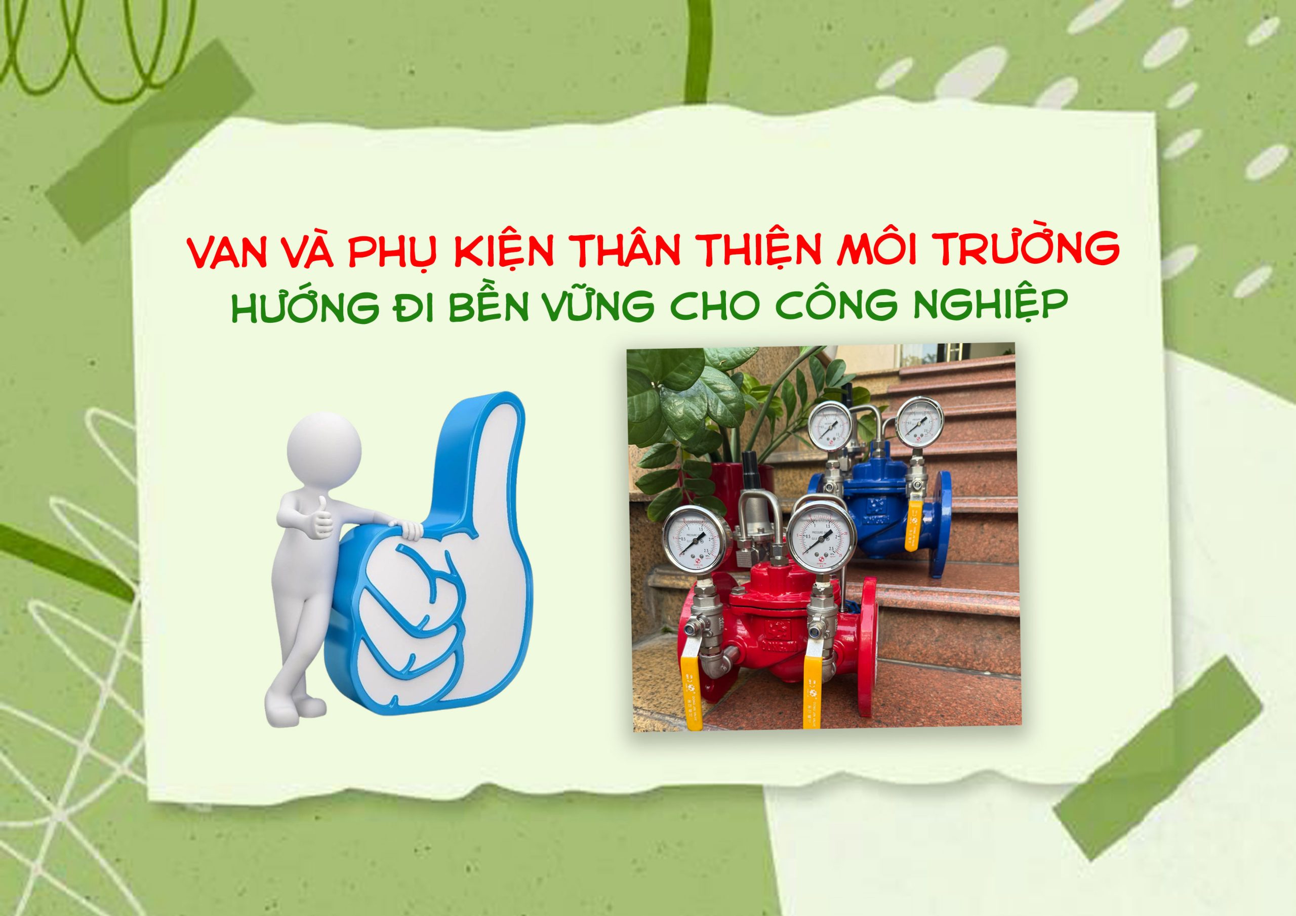 Van và phụ kiện thân thiện môi trường – hướng đi bền vững cho công nghiệp