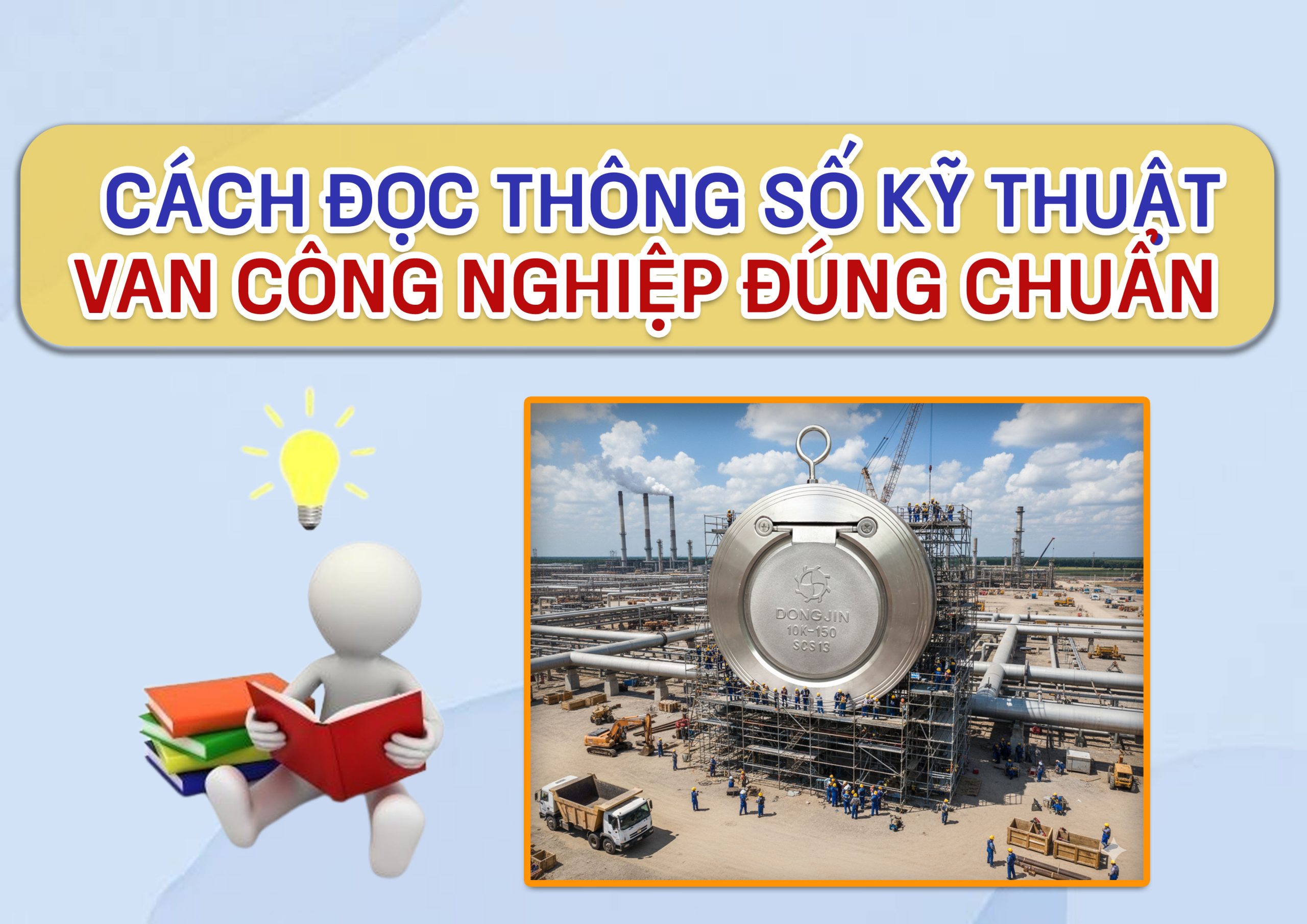 Cách đọc thông số kỹ thuật van công nghiệp đúng chuẩn – tránh chọn nhầm ngay từ đầu
