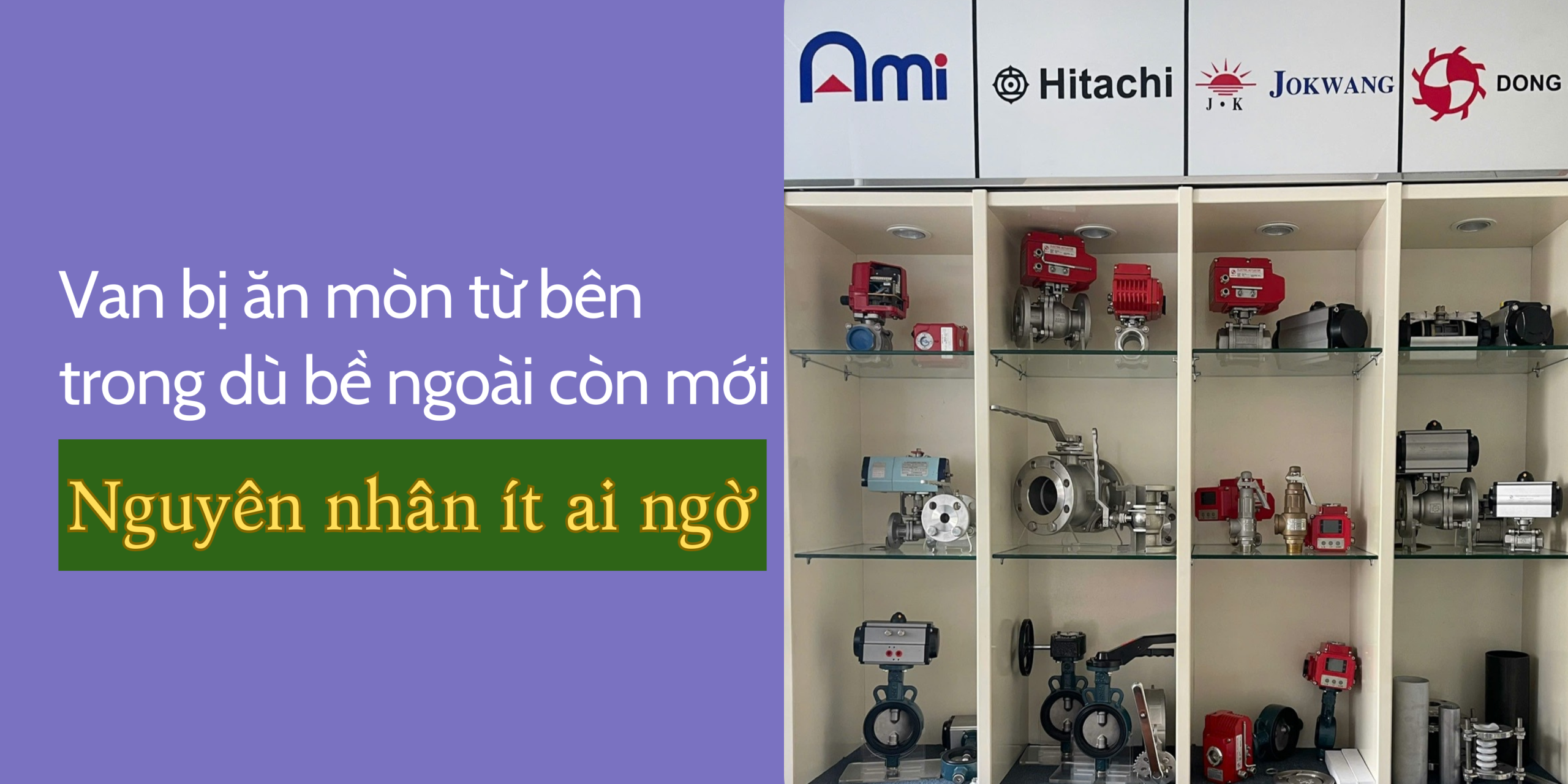Van bị ăn mòn từ bên trong dù bề ngoài còn mới – nguyên nhân ít ai ngờ