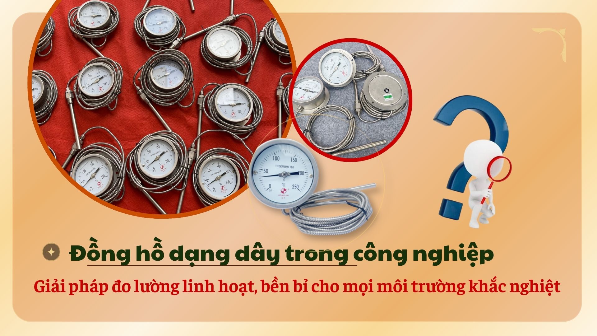 Đồng hồ dạng dây trong công nghiệp – Giải pháp đo lường linh hoạt, bền bỉ cho mọi môi trường khắc nghiệt