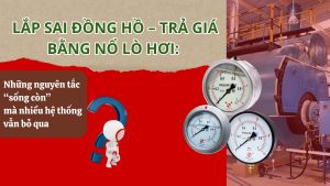 Lắp sai đồng hồ – trả giá bằng nổ lò hơi: Những nguyên tắc “sống còn” mà nhiều hệ thống vẫn bỏ qua