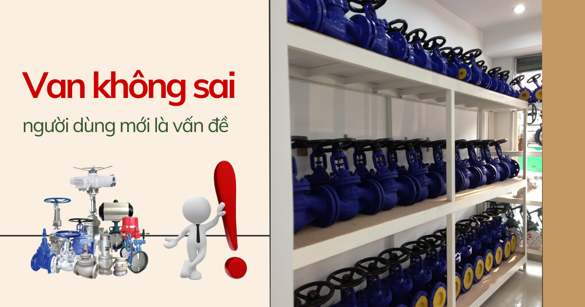 Van không sai – người dùng mới là vấn đề
