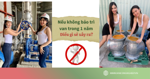 Nếu không bảo trì van trong 1 năm, điều gì sẽ xảy ra?