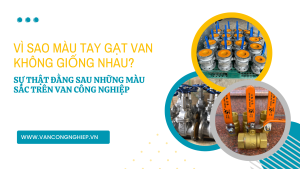 Vì Sao Màu Tay Gạt Van Không Giống Nhau? Sự Thật Đằng Sau Những Màu Sắc Trên Van Công Nghiệp