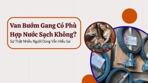 Van Bướm Gang Có Phù Hợp Nước Sạch Không? Sự Thật Nhiều Người Dùng Vẫn Hiểu Sai