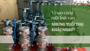 Vì sao cùng một loại van nhưng tuổi thọ khác nhau?