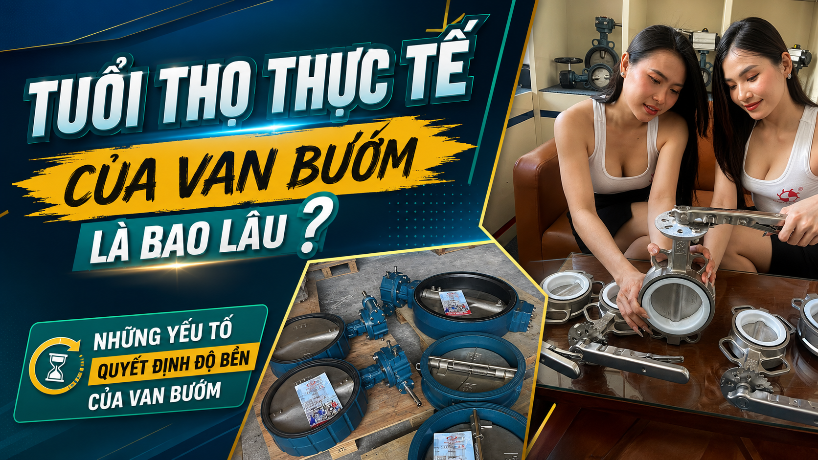 Tuổi Thọ Thực Tế Của Van Bướm Là Bao Lâu? Những Yếu Tố Quyết Định Độ Bền Của Van Bướm