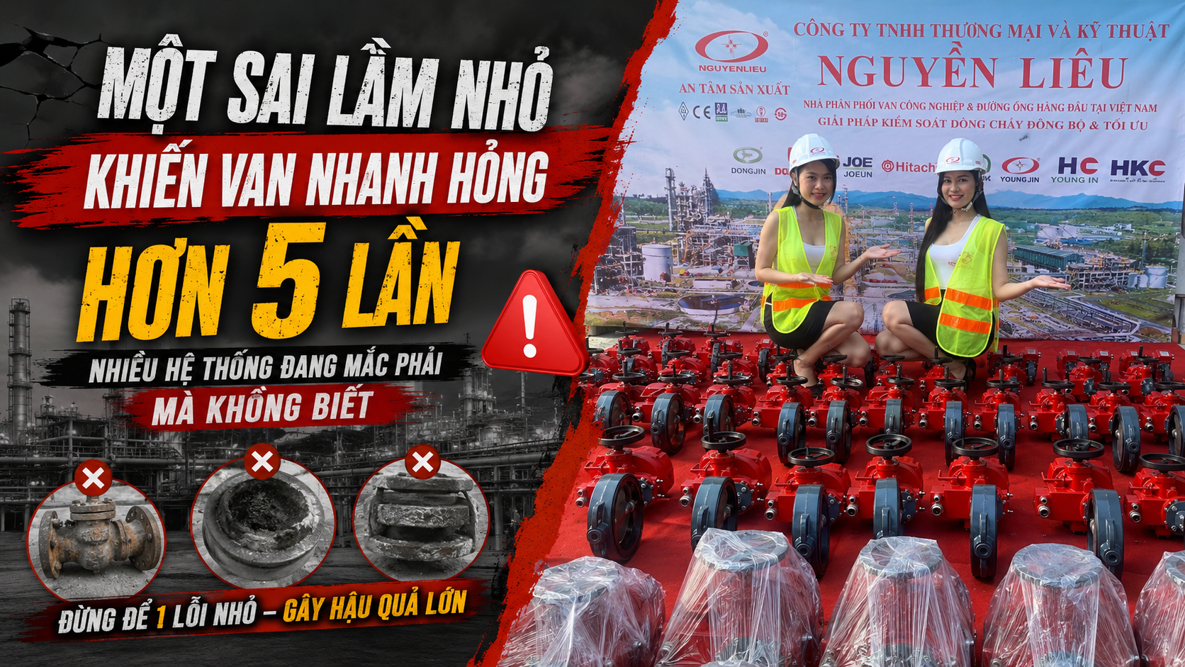 Một Sai Lầm Nhỏ Khiến Van Nhanh Hỏng Hơn 5 Lần – Nhiều Hệ Thống Đang Mắc Phải Mà Không Biết