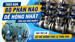 Theo Bạn, Bộ Phận Nào Dễ Hỏng Nhất Trên Van Công Nghiệp? Câu Trả Lời Có Thể Không Phải Là Thân Van