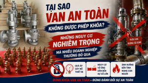 Tại Sao Van An Toàn Không Được Phép Khóa? Những Nguy Cơ Nghiêm Trọng Mà Nhiều Doanh Nghiệp Thường Bỏ Qua