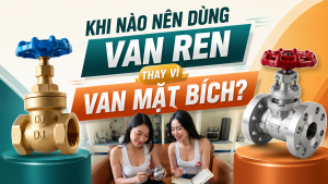 Khi Nào Nên Dùng Van Ren Thay Vì Van Mặt Bích? Phân Tích Chi Tiết Từ Góc Độ Kỹ Thuật Và Chi Phí Đầu Tư