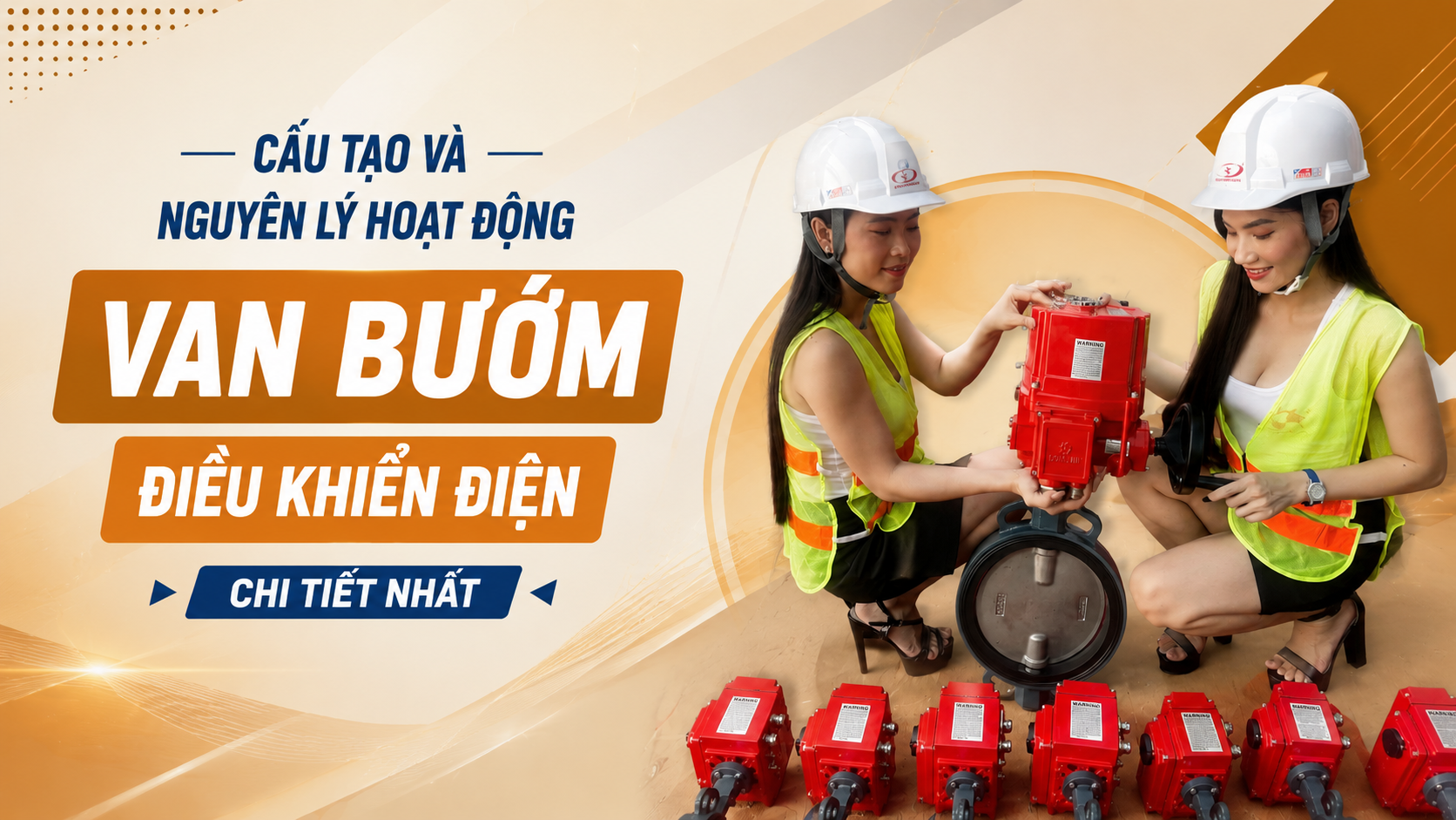 Cấu tạo và nguyên lý hoạt động của van bướm điều khiển điện chi tiết nhất