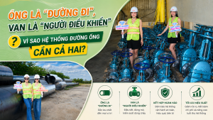 Ống là “đường đi”, van là “người điều khiển” – Vì sao hệ thống đường ống cần cả hai?