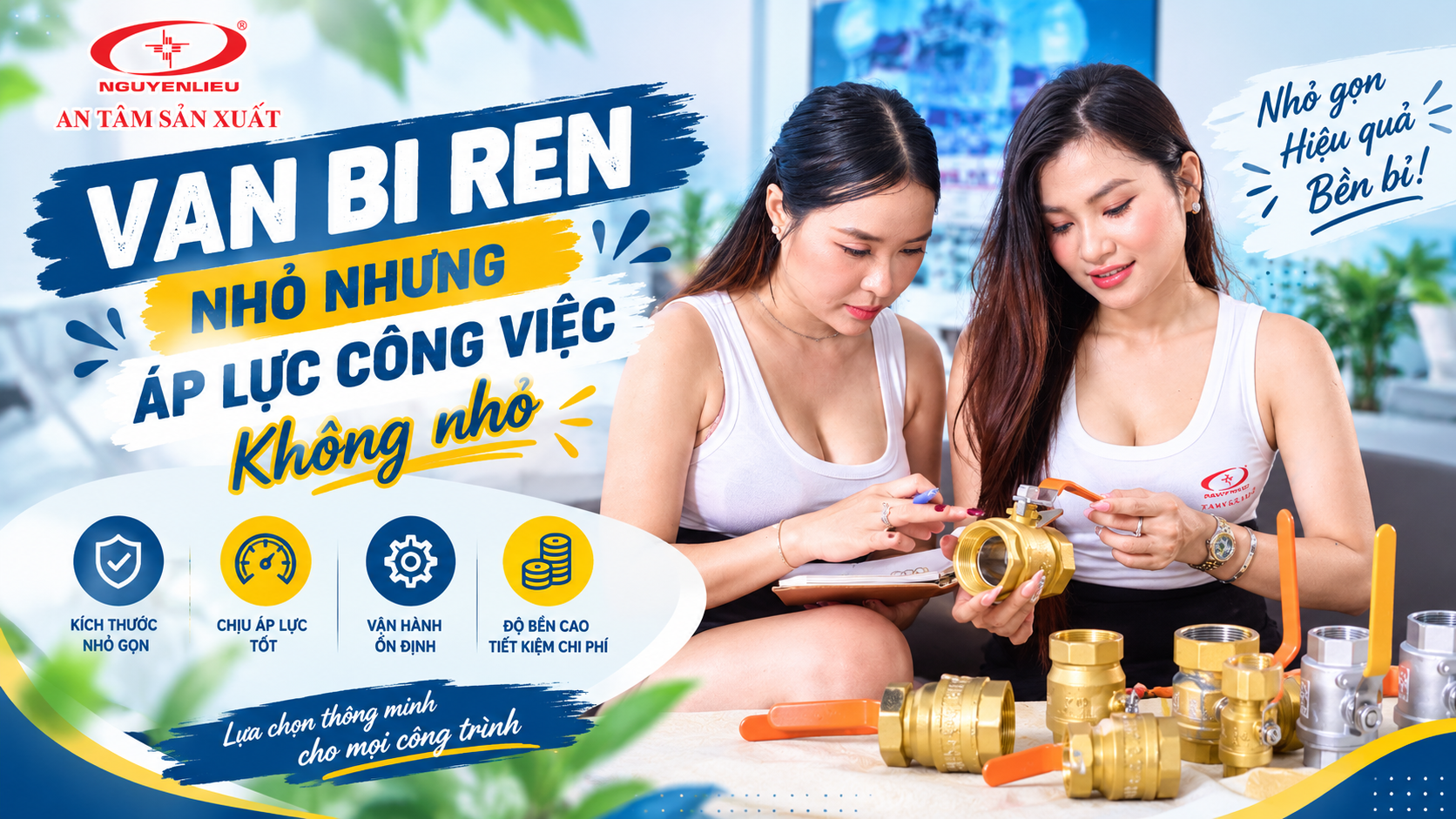 Van bi ren nhỏ nhưng áp lực công việc không nhỏ