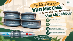 Van Một Chiều Có Tác Dụng Gì? Vì Sao Đường Ống Cần Sử Dụng Van Một Chiều?