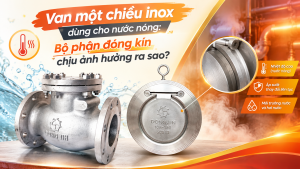 Van Một Chiều Inox Dùng Cho Nước Nóng: Bộ Phận Đóng Kín Chịu Ảnh Hưởng Ra Sao?